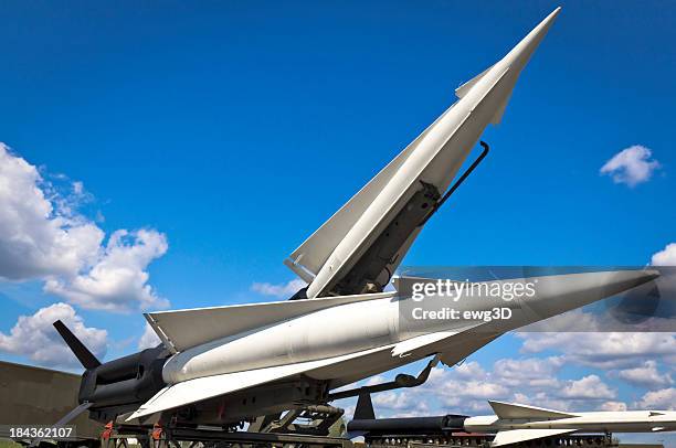 nike-hercules missiles - air defense stock pictures, royalty-free photos & images