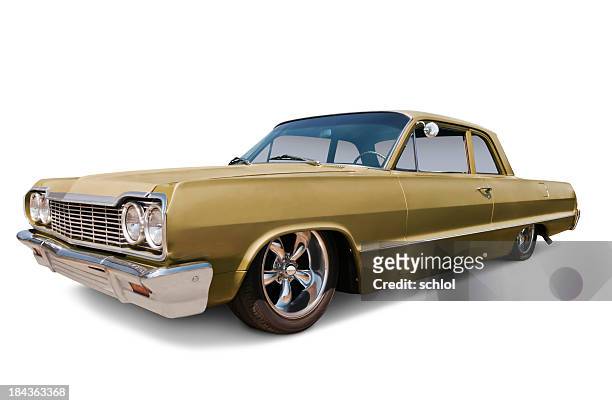 chevrolet impala from 1964 - vintage car bildbanksfoton och bilder