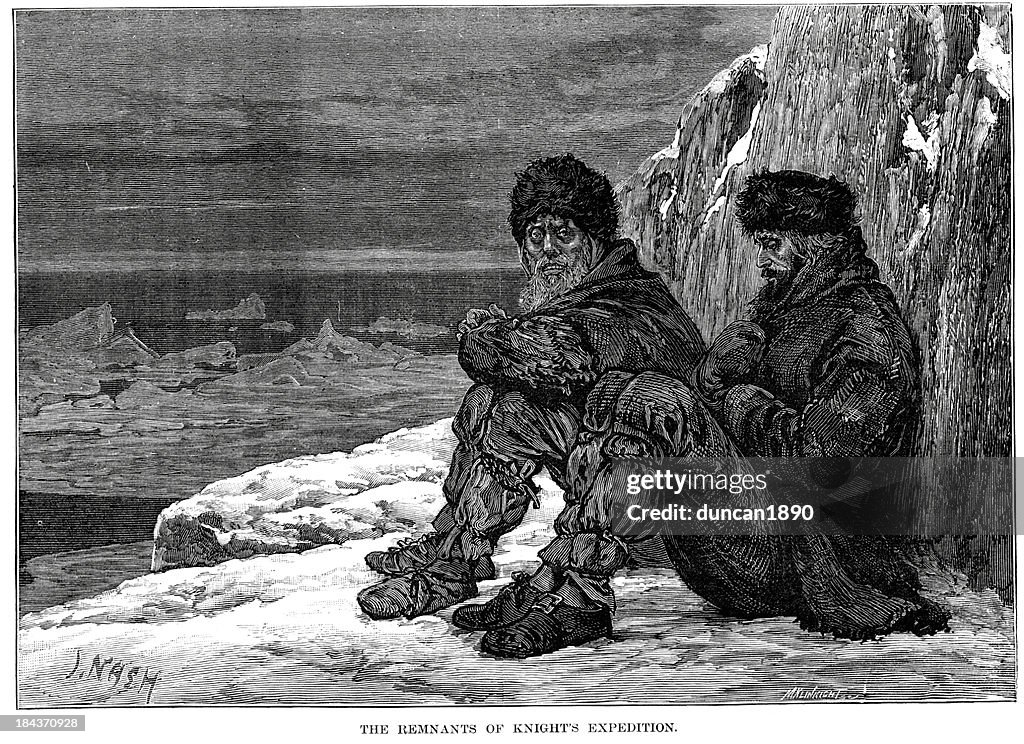 Remnants of James Knights Expedition
