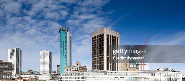 birmingham skyline - birmingham skyline stock pictures, royalty-free photos & images