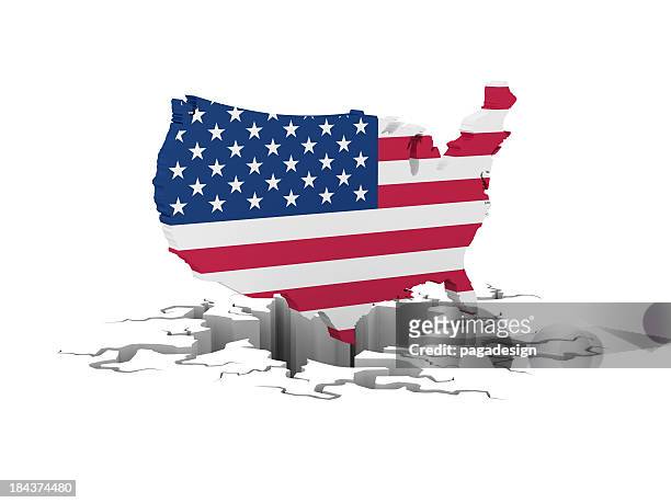 usa in recesion - deterioration stock pictures, royalty-free photos & images