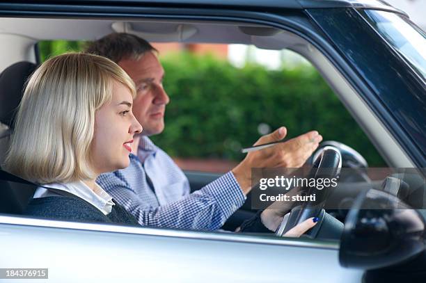 learner driver - learning to drive stock pictures, royalty-free photos & images