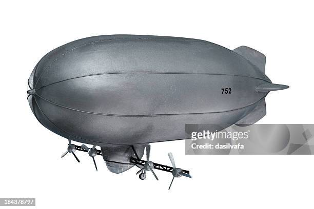 blimp - airship stock pictures, royalty-free photos & images