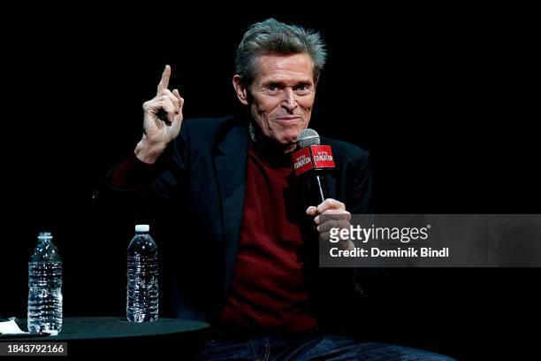Willem Dafoe attends the SAG-AFTRA Foundation screening and Q&A of "Poor Things" at SAG-AFTRA Foundation Robin Williams Center on December 09, 2023...