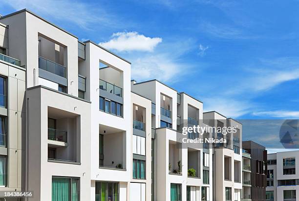 modern architecture - borough district type stock pictures, royalty-free photos & images