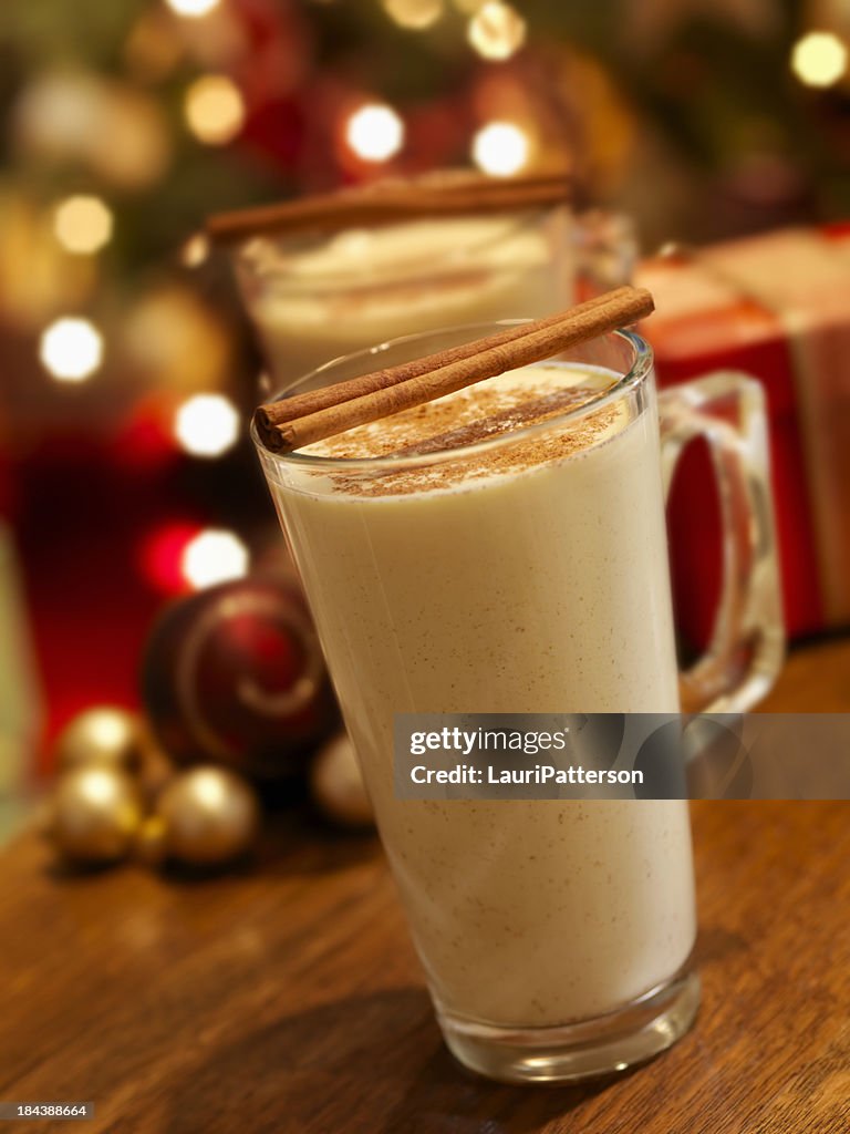 Eggnog at Christmas Time