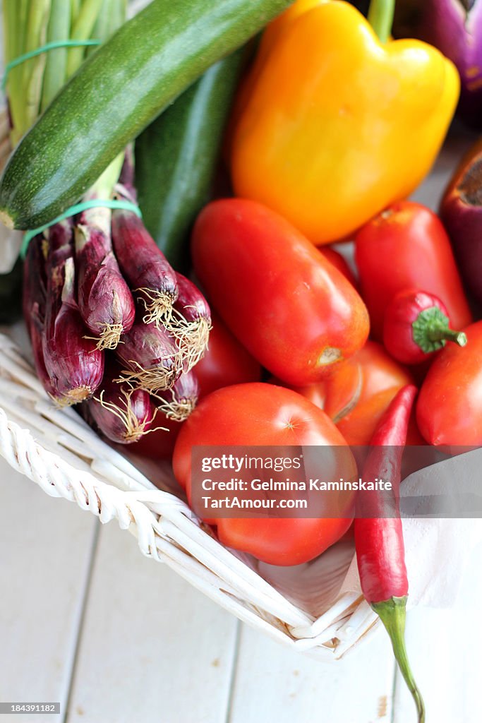 Summer vegetables