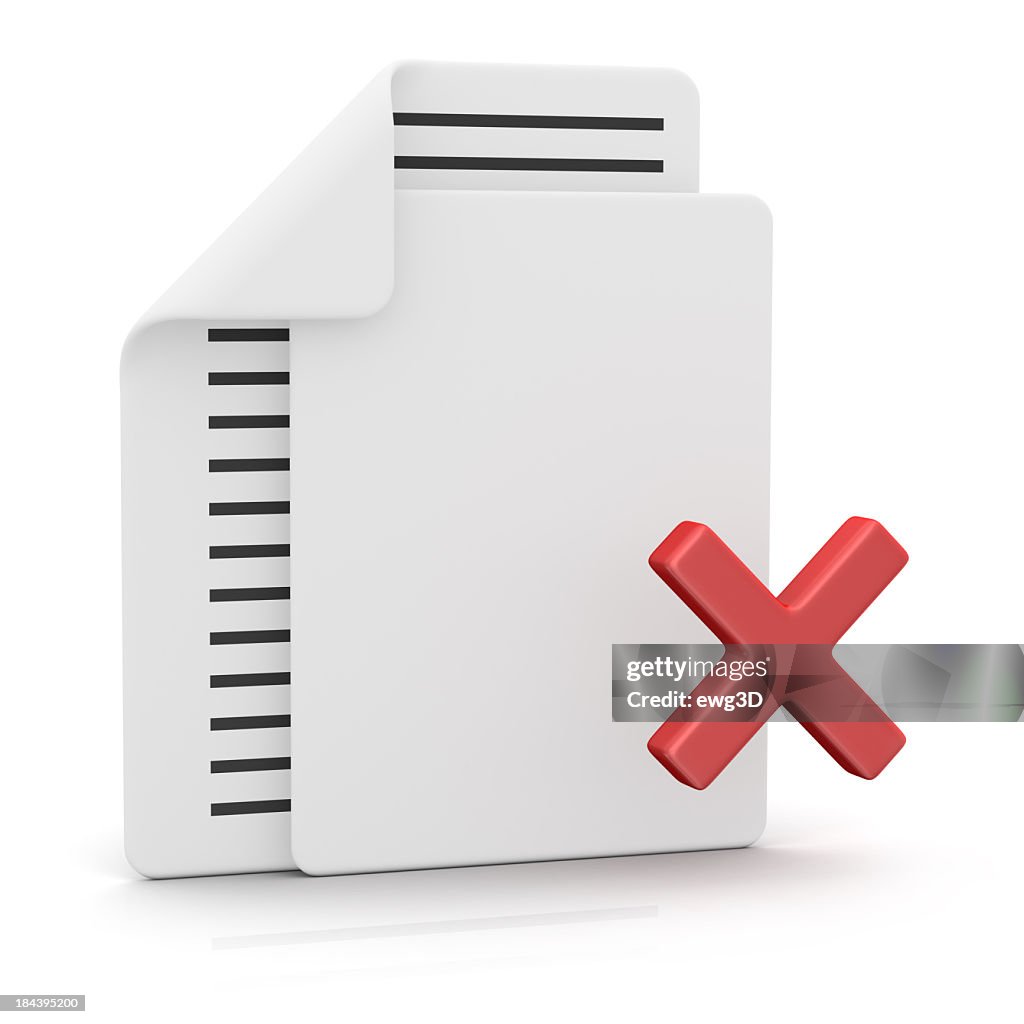 Files and Delete Sign
