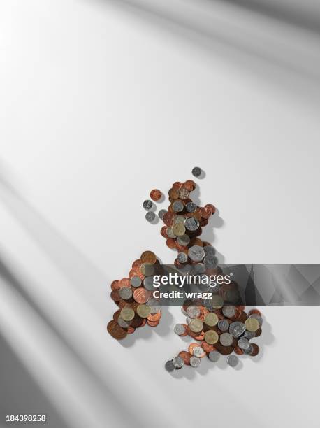 great britain currency map - scotland map stock pictures, royalty-free photos & images