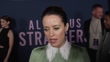 Claire Foy speaks about the film and cast at the LA Red Carpet... Stock
