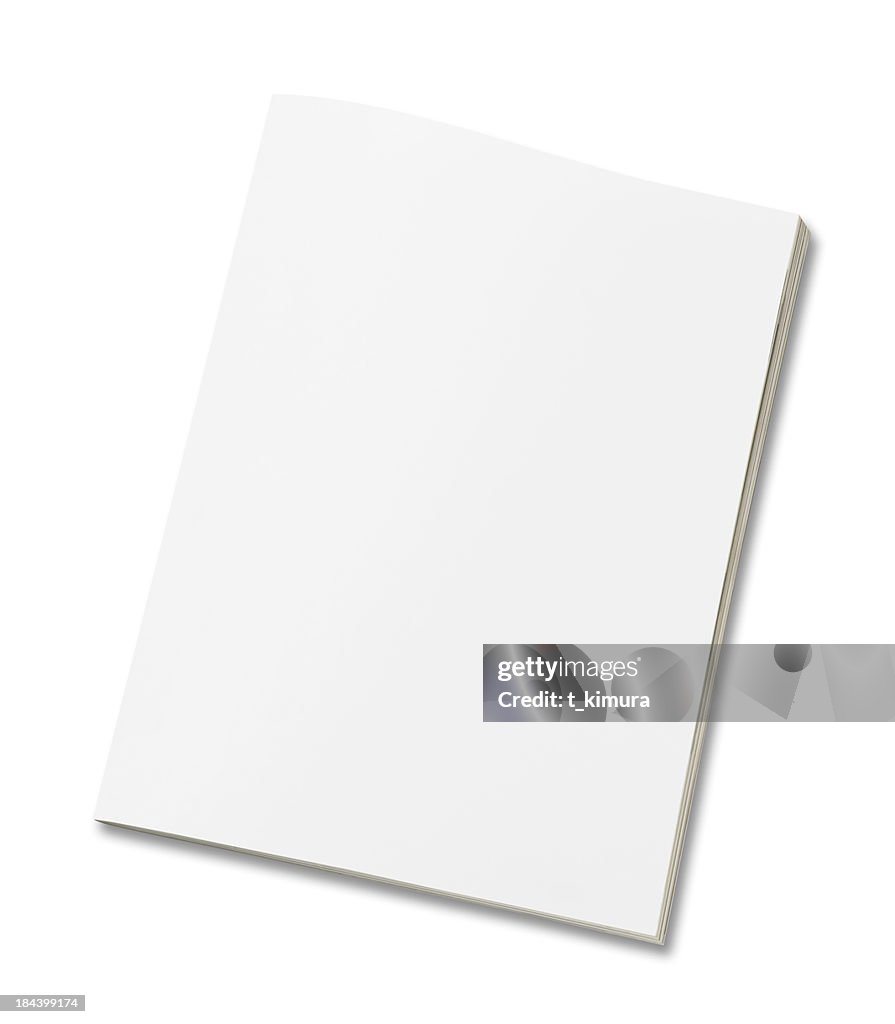 Blank magazine