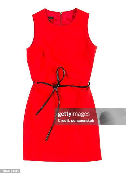 red dress - red dress stock pictures, royalty-free photos & images