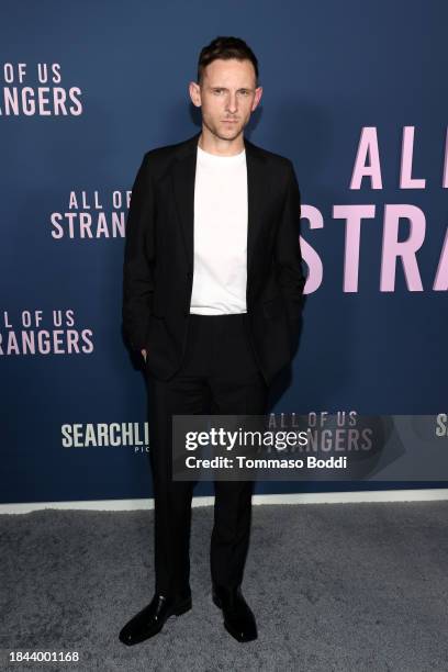 Jamie Bell attends the Los Angeles Special Screening Of Searchlight Pictures' "All Of Us Strangers" at Vidiots Foundation - Eagle Theatre on December...