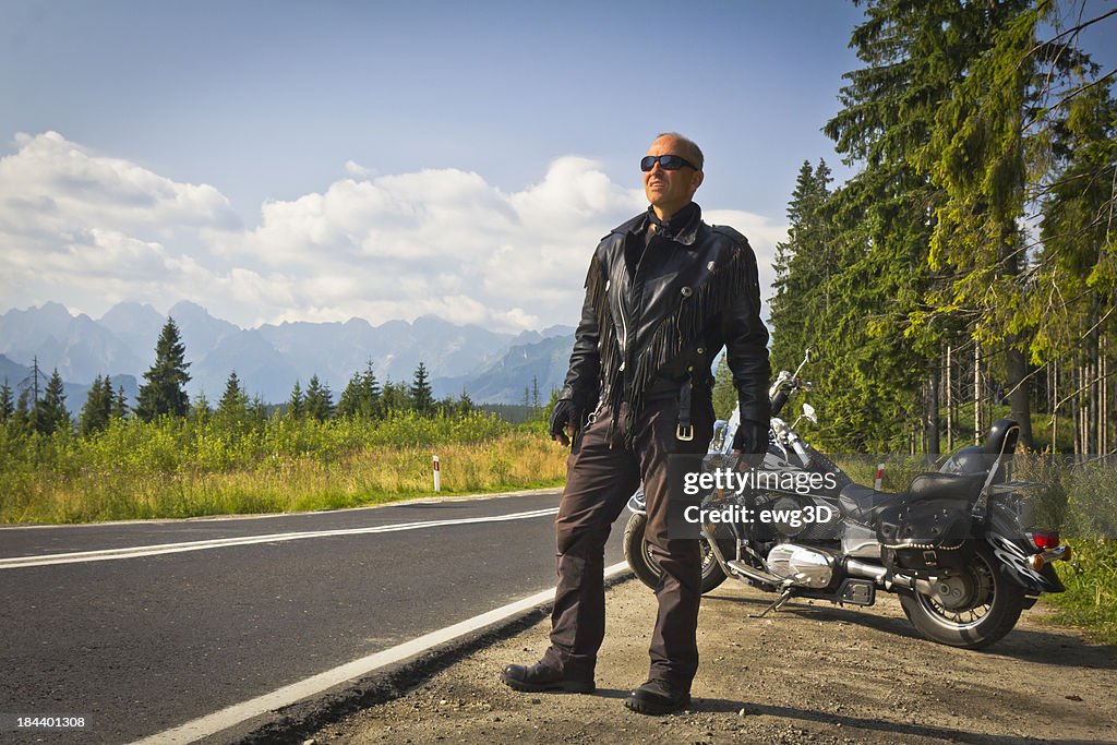 Rider in the Mountains