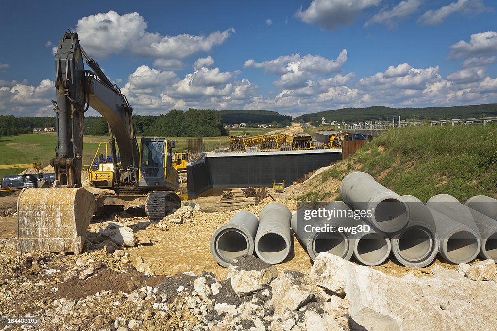 New highway construction