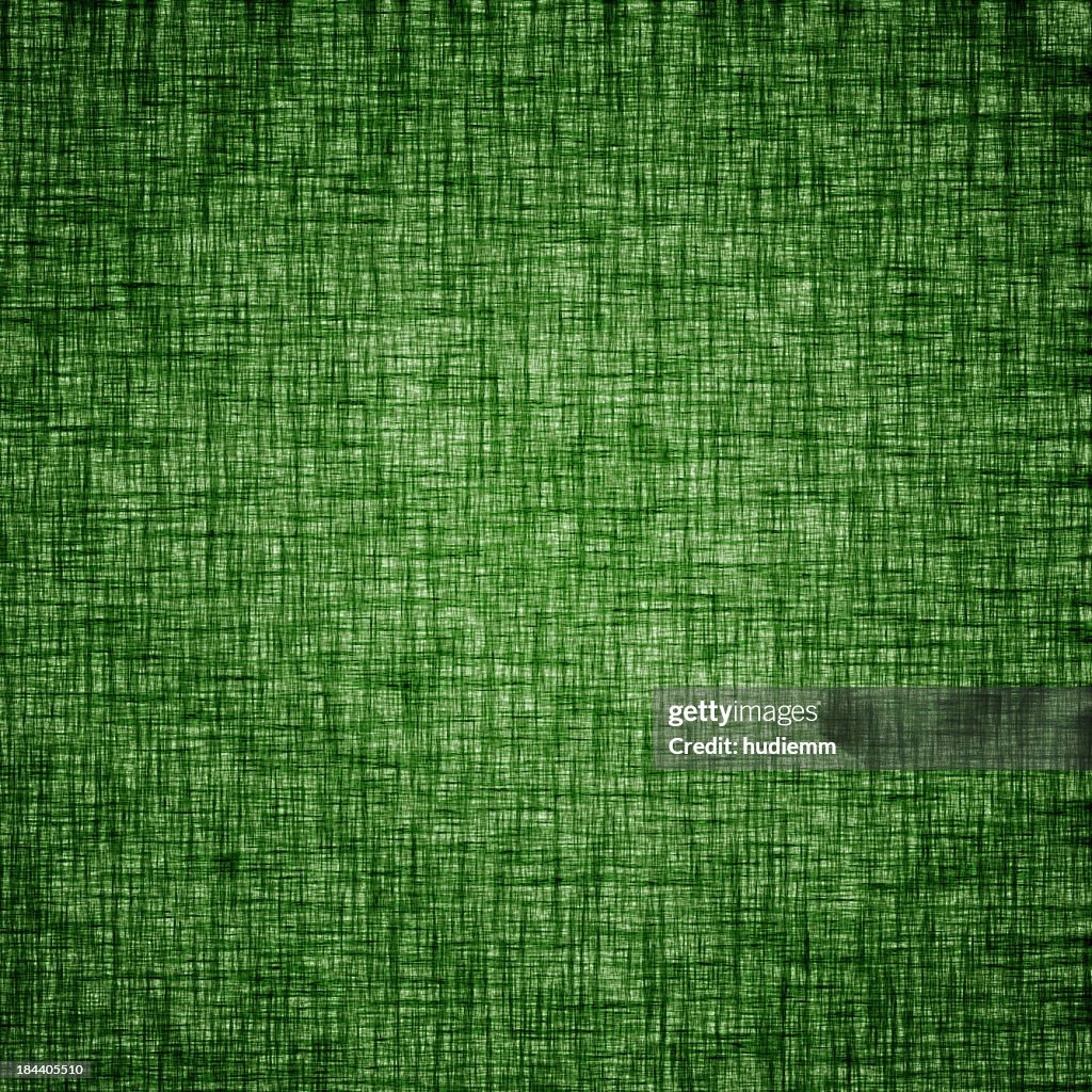 Green fiber texture background