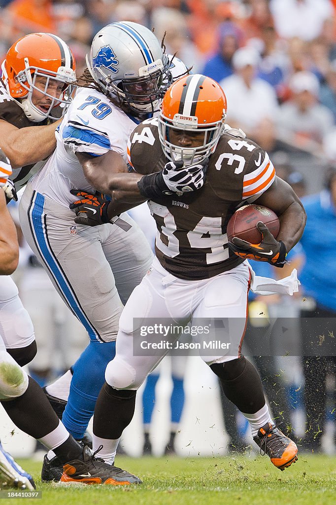 Detroit Lions v Cleveland Browns