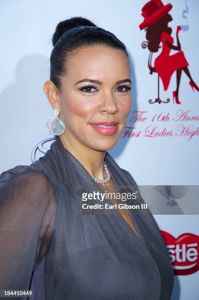 Shamicka Gibbs attends the 16th Annual First Ladies High Tea at Westin Los Angeles Airport on October 12, 2013 in Los Angeles, California.