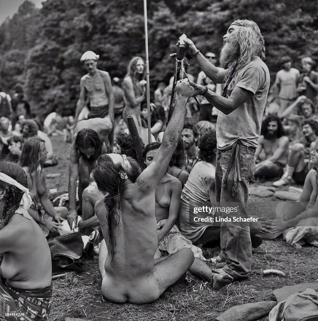 Hippy gathering in North Carolina