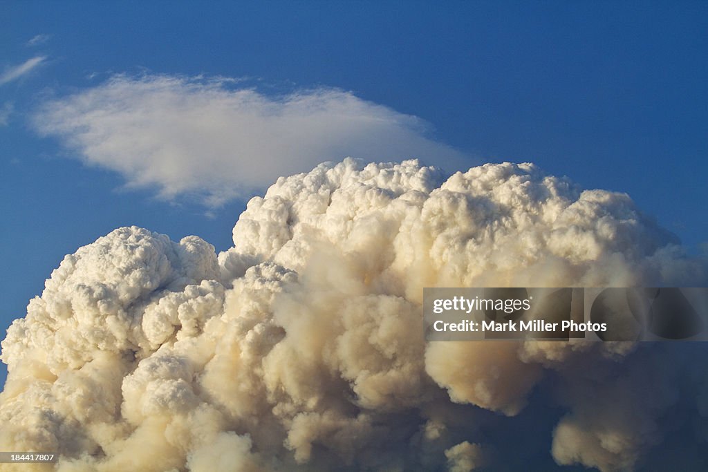 Forrest Fire Clouds