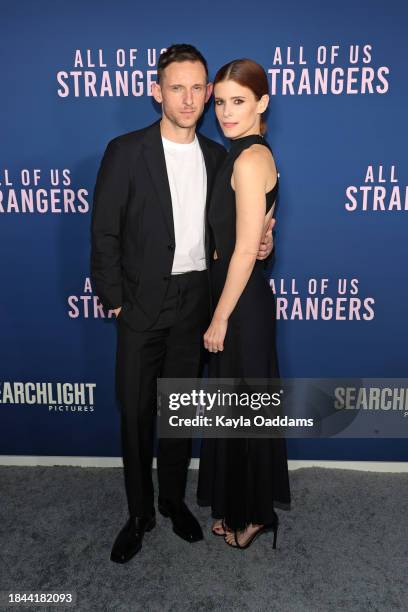 Jamie Bell and Kate Mara attend the Los Angeles special screening of Searchlight Pictures' "All Of Us Strangers" at Vidiots Foundation - Eagle...