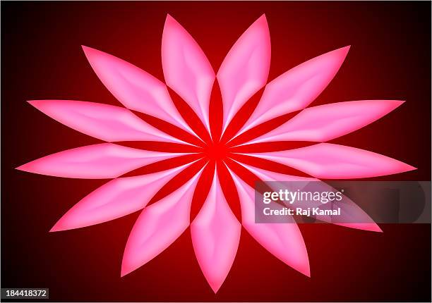 petals flower creative abstract digital - aiming stock illustrations