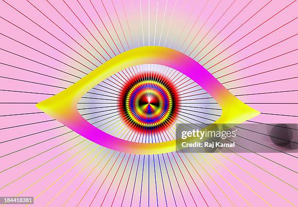 pastel rays of light creative abstract design - pastel coloured stock illustrations