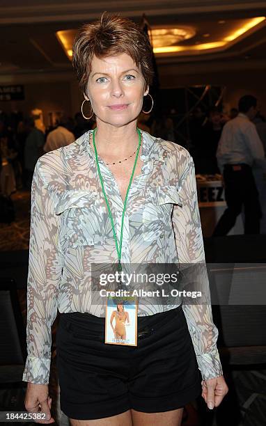 Actress Dana Sparks attends The Hollywood Show held at The Westin Los Angeles Airport Hotel on Saturday October 5, 2013 in Los Angeles, California.