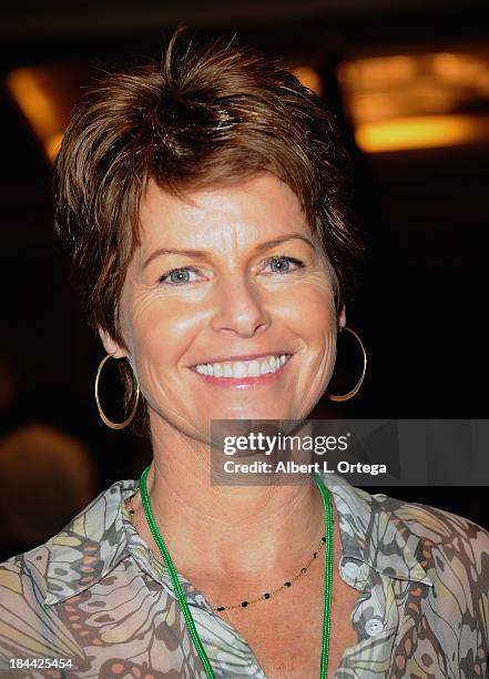 Actress Dana Sparks attends The Hollywood Show held at The Westin Los Angeles Airport Hotel on Saturday October 5, 2013 in Los Angeles, California.