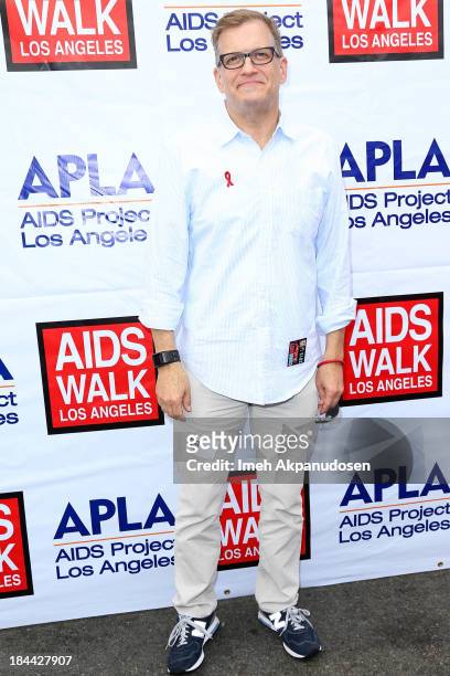 Actor Drew Carey attends the 29th Annual AIDS Walk LA on October 13, 2013 in West Hollywood, California.