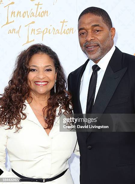 Actress Debbie Allen and husband former NBA player Norm Nixon attend the 10th Annual Alfred Mann Foundation Gala in the Robinsons-May Lot on October...