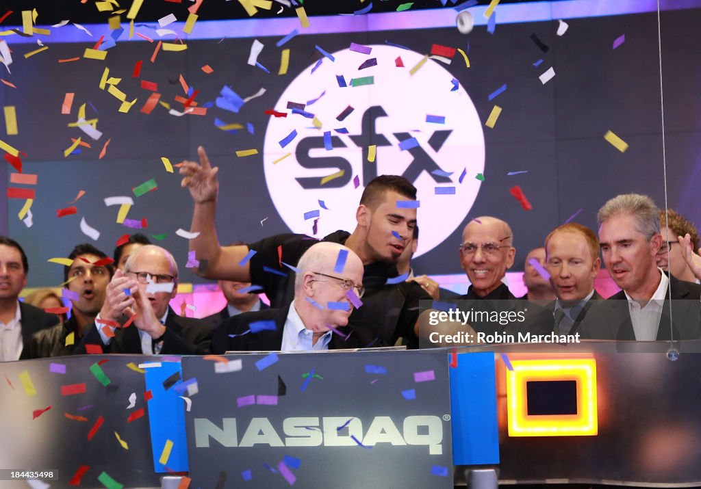 SFX Entertainment And Afrojack Ring The NASDAQ Closing Bell