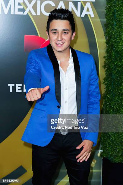 Singer Kevin Ortiz attends the 2013 Billboard Mexican Music Awards Press Room at Dolby Theatre on October 9, 2013 in Hollywood, California.