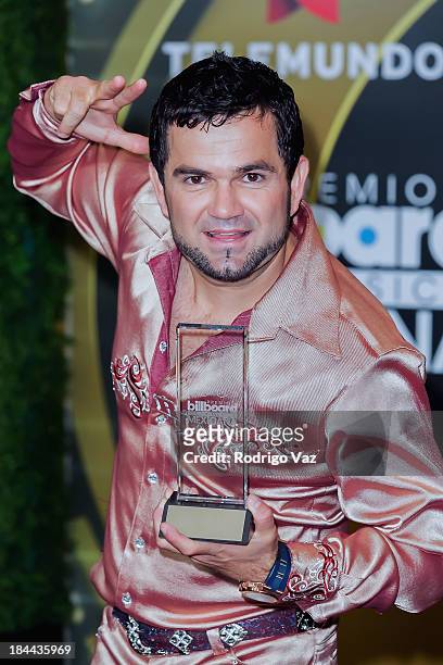 Singer Roberto Junior attends the 2013 Billboard Mexican Music Awards Press Room at Dolby Theatre on October 9, 2013 in Hollywood, California.