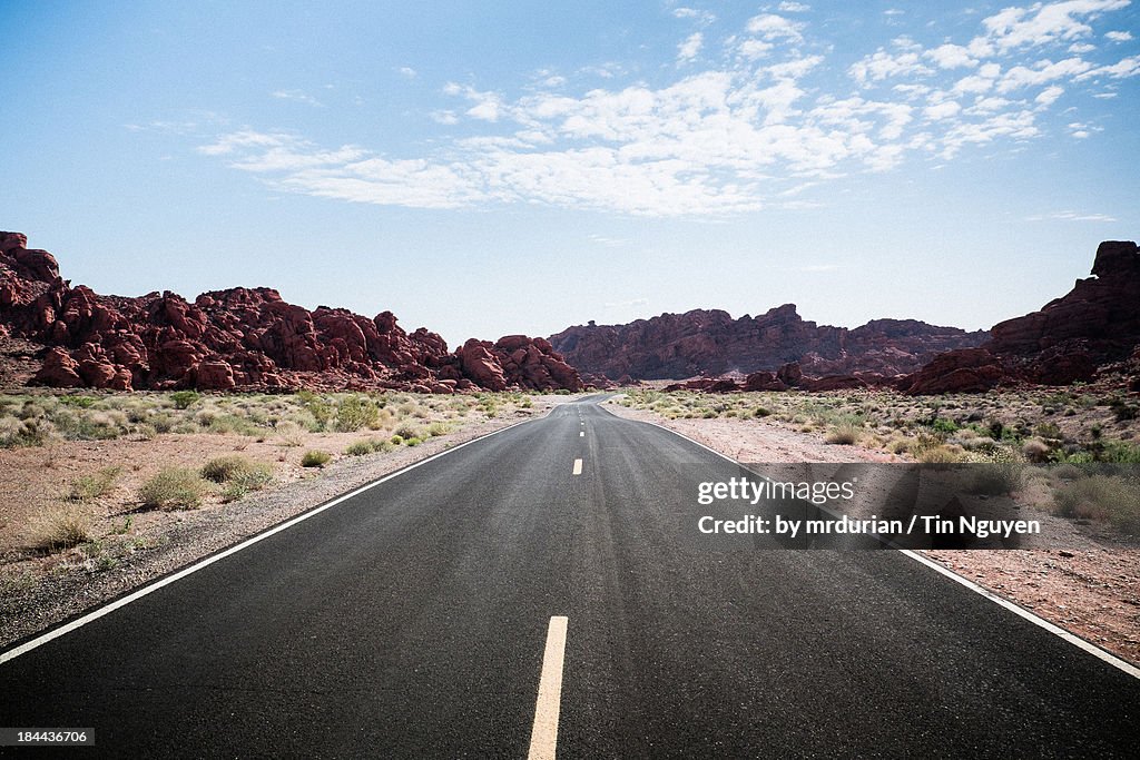 Road Valley of fire