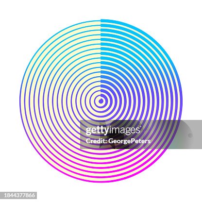 Concentric circles abstract background Concentric circles abstract background