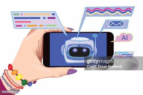 Machine Learning Cartoon Photos and Premium High Res Pictures - Getty ...