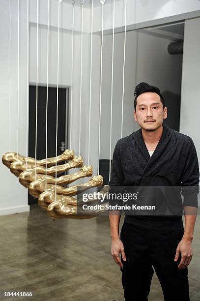 Glenn Kaino attend The Mistake Room's Benefit Auction on October 13, 2013 in Los Angeles, California.