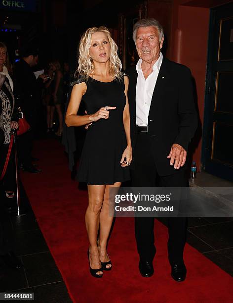 Danielle Spencer and Don Spencer pose at the 4th Annual Duets Gala concert at the Capitol Theatre on October 14, 2013 in Sydney, Australia.