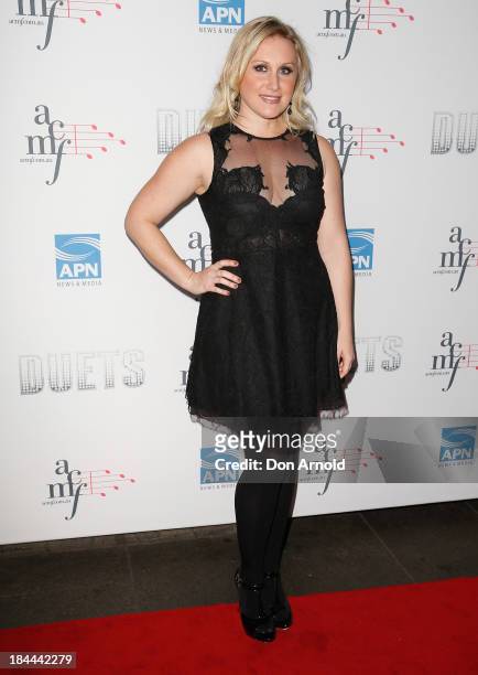 Emma Pask poses at the 4th Annual Duets Gala concert at the Capitol Theatre on October 14, 2013 in Sydney, Australia.