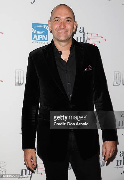 Darren Percival poses at the 4th Annual Duets Gala concert at the Capitol Theatre on October 14, 2013 in Sydney, Australia.