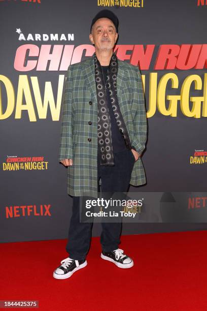 Sam Fell attends the "Chicken Run: Dawn Of The Nugget" Special Screening at Picturehouse Central on December 10, 2023 in London, England.