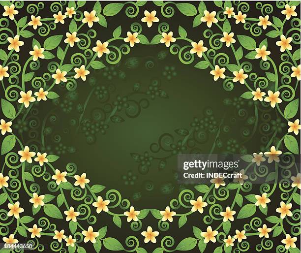 floral background with copy space - sari stock illustrations