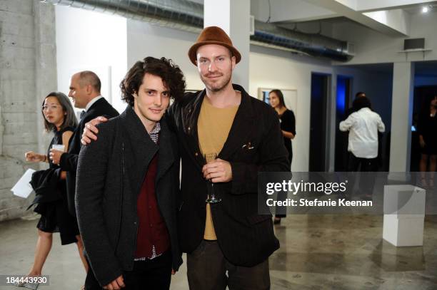 Justin Smith and Jeffrey Magid attend The Mistake Room's Benefit Auction on October 13, 2013 in Los Angeles, California.