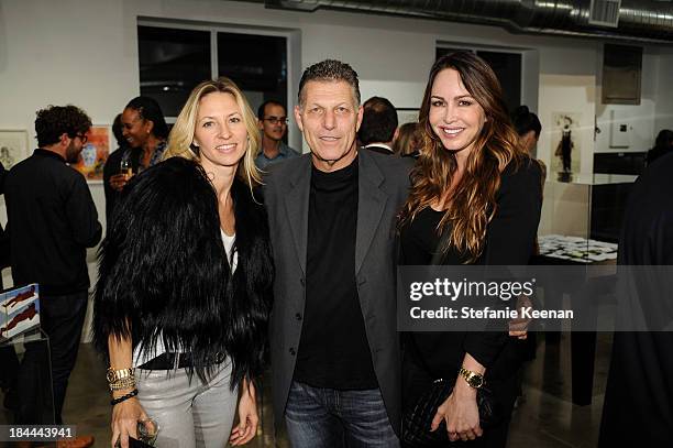 Maria Mattsson, Stan Rothbart and Marion Rothbart attend The Mistake Room's Benefit Auction on October 13, 2013 in Los Angeles, California.