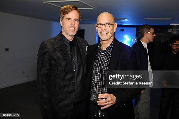 Jeff Ellermeyer and Charles Mostov attend The Mistake Room's Benefit Auction on October 13, 2013 in Los Angeles, California.