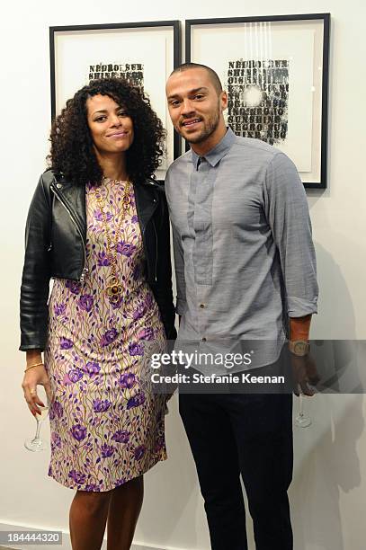 Rashida and Jesse Williams attend The Mistake Room's Benefit Auction on October 13, 2013 in Los Angeles, California.