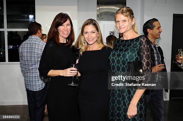 Erin, Nicole kumar and Jessica Bloomquist attend The Mistake Room's Benefit Auction on October 13, 2013 in Los Angeles, California.