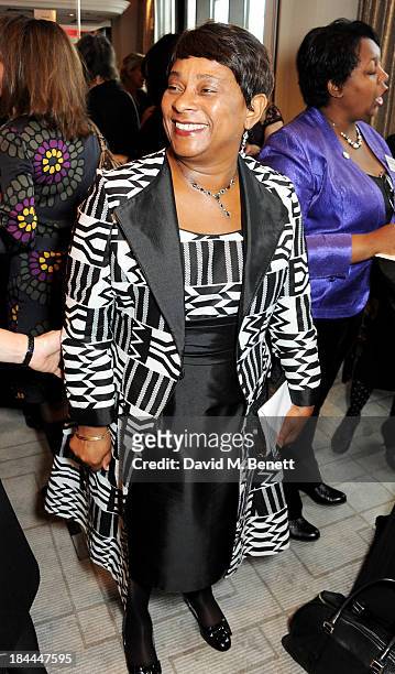 Doreen Lawrence attends the 58th Women of the Year lunch at the InterContinental Park Lane Hotel on October 14, 2013 in London, England.