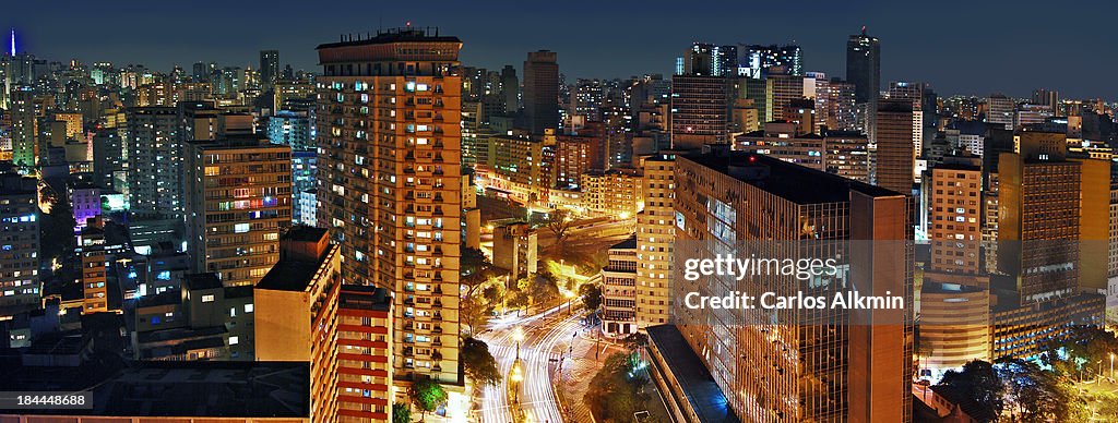 Sao Paulo Downtown Skyline